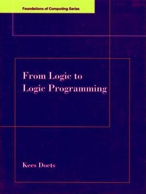 From Logic to Logic Programming | Books Gateway | MIT Press