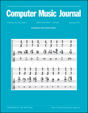 Volume 43 Issue 1 | Computer Music Journal | MIT Press